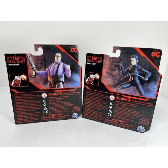 Spin Master DC The Batman - Selina Kyle and The Penguin 4" Action Figure - Picture 9 of 12